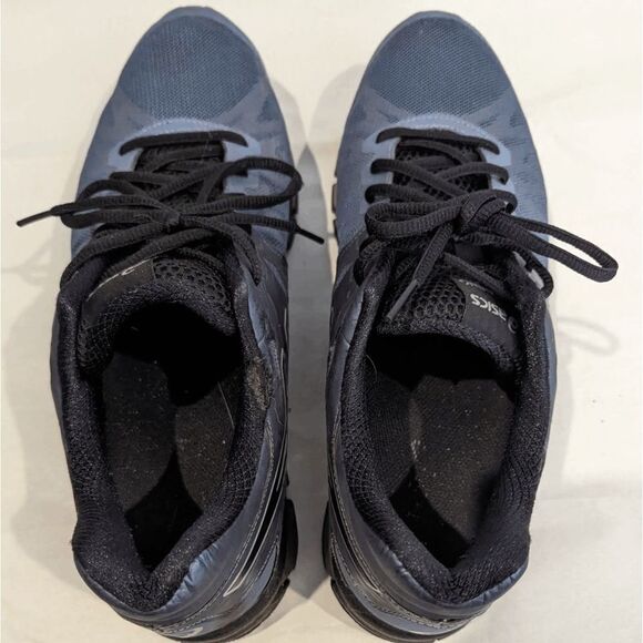 Men's ASICS GEL-QUANTUM 180 TR Blue Gray Black Size 11 Running Hiking Training - Picture 5 of 7